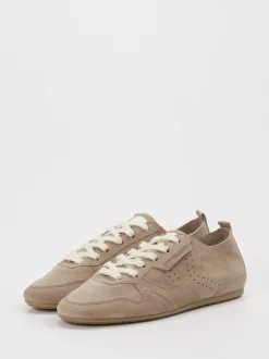Kennel & Schmenger – Sneaker aus Veloursleder taupe