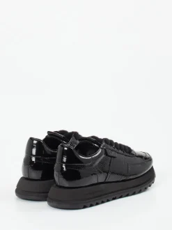 Kennel & Schmenger – Sneaker aus Lackleder Schwarz