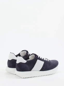 Kennel & Schmenger – Sneaker aus Veloursleder Dunkelblau