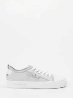 Kennel & Schmenger – Sneaker aus Textil und Glattleder grau