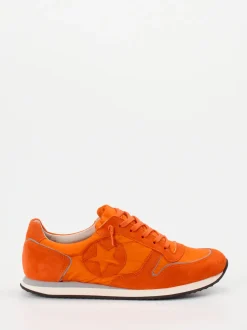 Kennel & Schmenger – Sneaker aus Veloursleder orange
