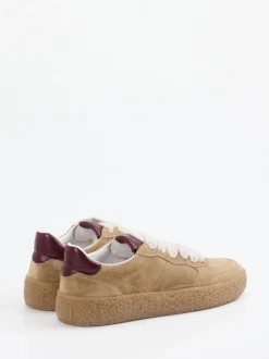 Kennel & Schmenger – Sneaker aus Veloursleder Sandbeige