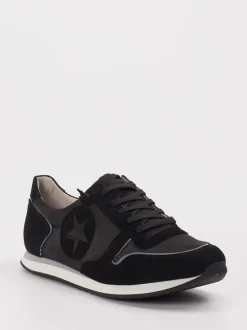 Kennel & Schmenger – Sneaker aus Veloursleder Schwarz