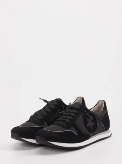 Kennel & Schmenger – Sneaker aus Veloursleder Schwarz