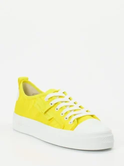 Kennel & Schmenger – Sneaker aus Textil in Gelb