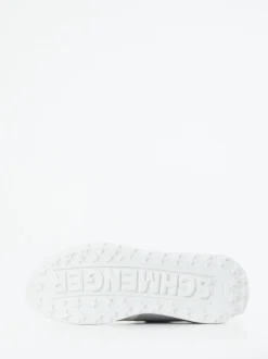 Kennel & Schmenger – Sneaker aus Metallicleder silber