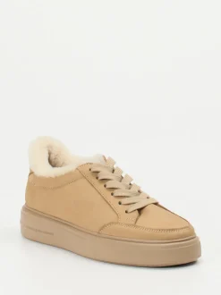 Kennel & Schmenger – Sneaker aus Nubukleder sandbeige