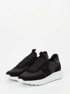 Kennel & Schmenger – Sneaker aus Veloursleder schwarz