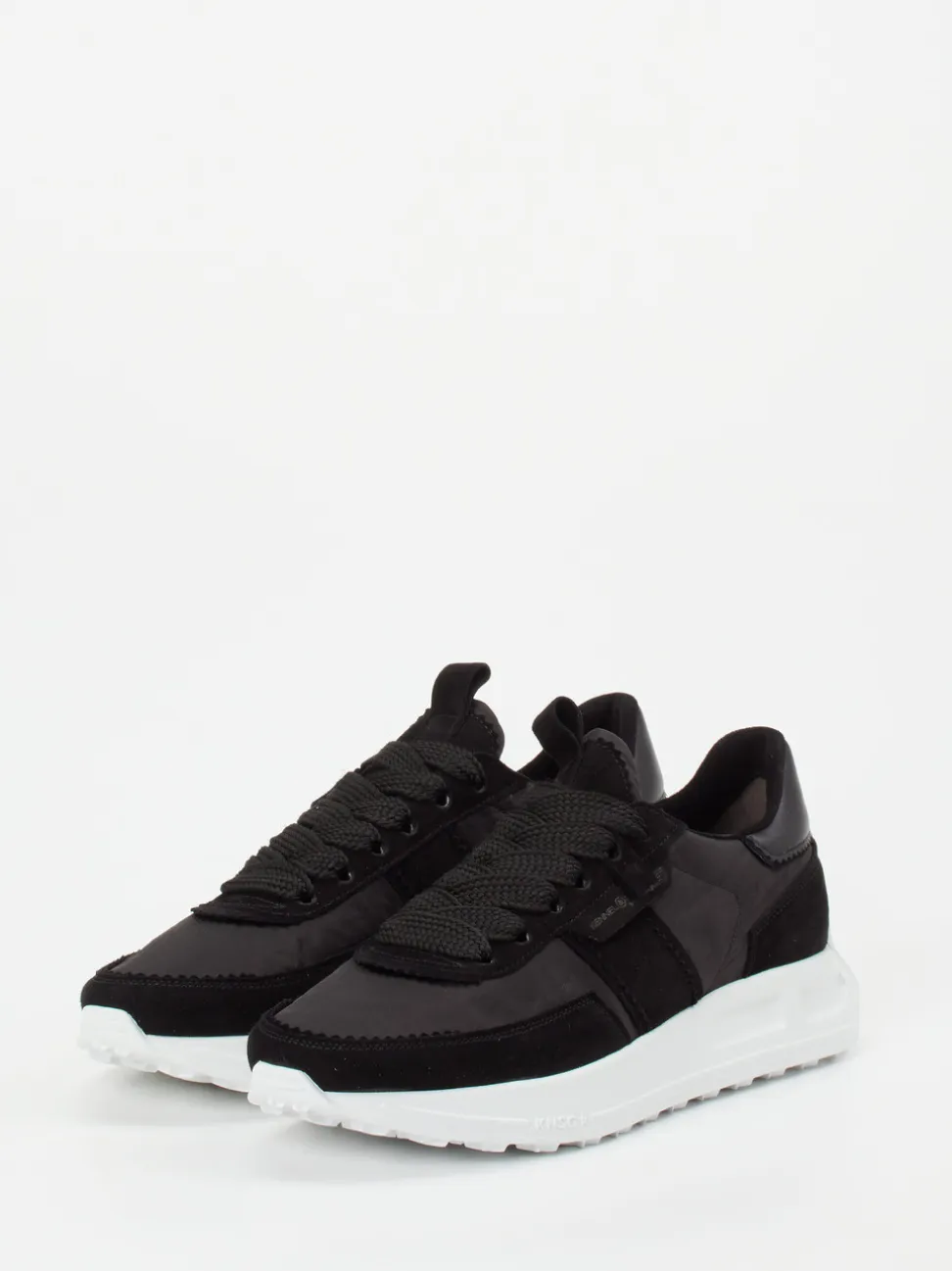 Kennel & Schmenger – Sneaker aus Veloursleder schwarz