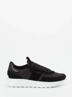 Kennel & Schmenger – Sneaker aus Veloursleder schwarz