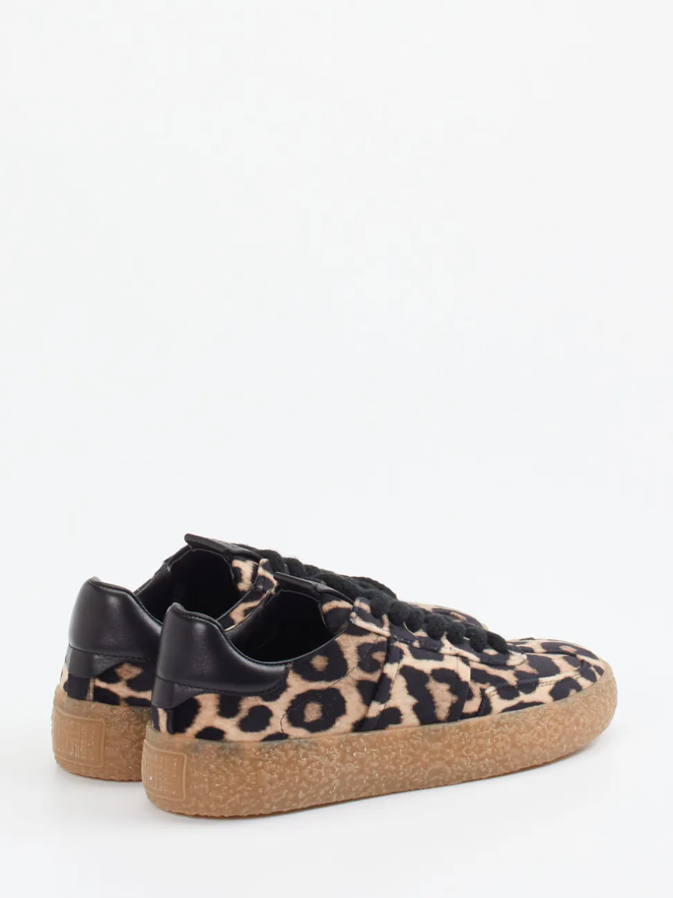 Kennel & Schmenger – Sneaker aus Veloursleder mit Leoprint