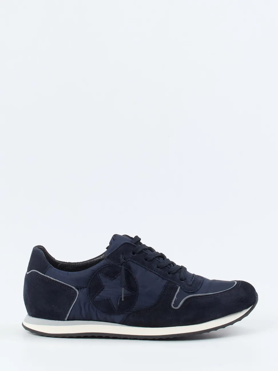 Kennel & Schmenger – Sneaker aus Veloursleder Dunkelblau