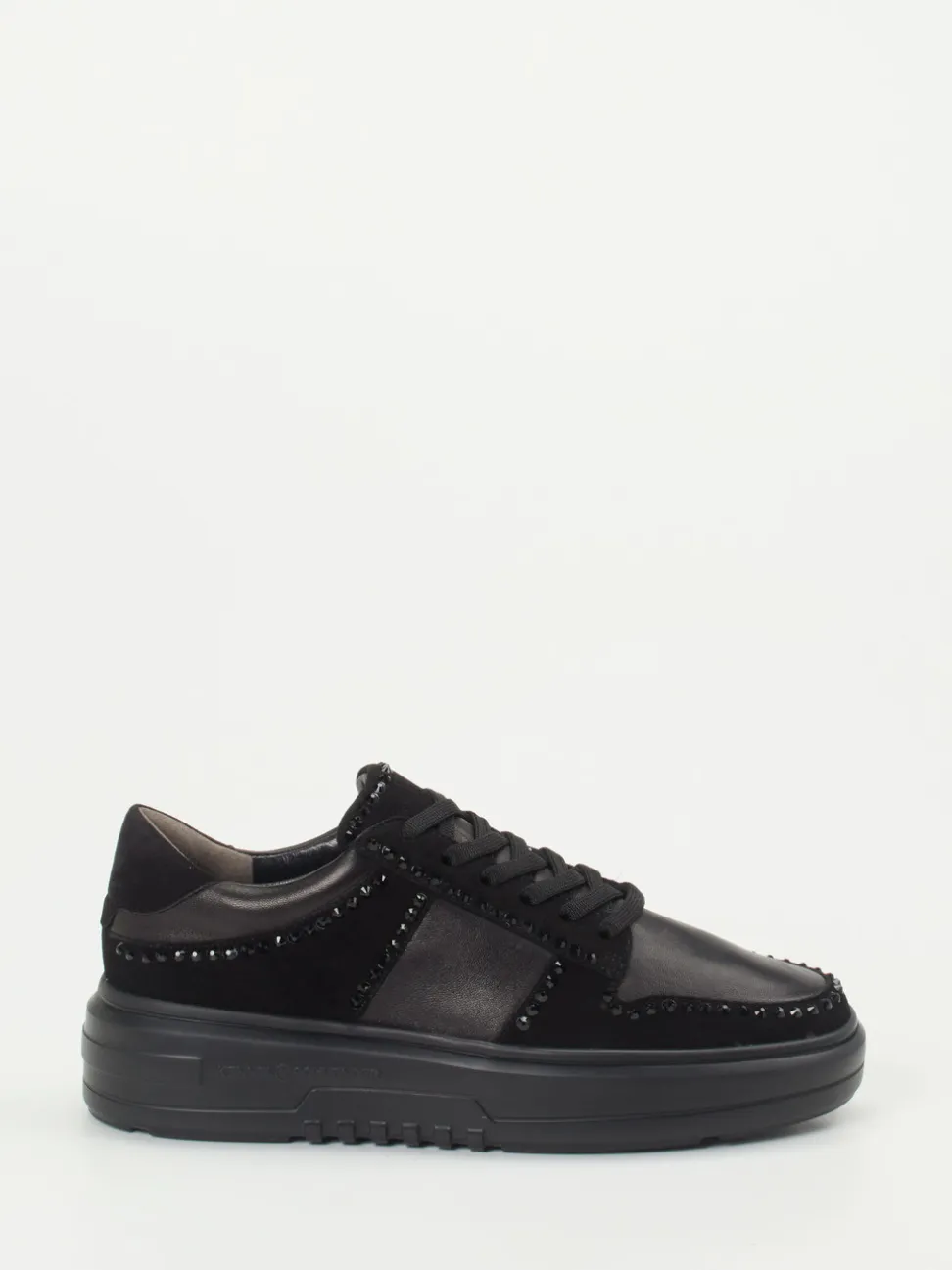 Kennel & Schmenger – Sneaker aus Veloursleder Schwarz