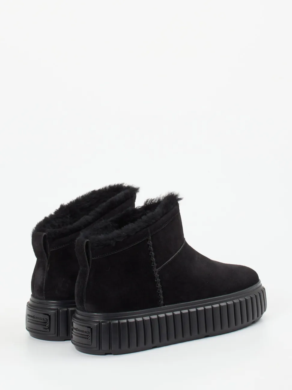 Kennel & Schmenger – Stiefelette aus Veloursleder schwarz