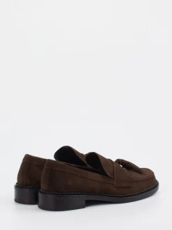Kennel & Schmenger – Tassel Loafer aus Veloursleder braun