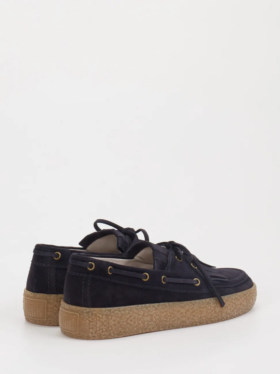 Kennel & Schmenger – Bootsschuh aus Veloursleder Dunkelblau