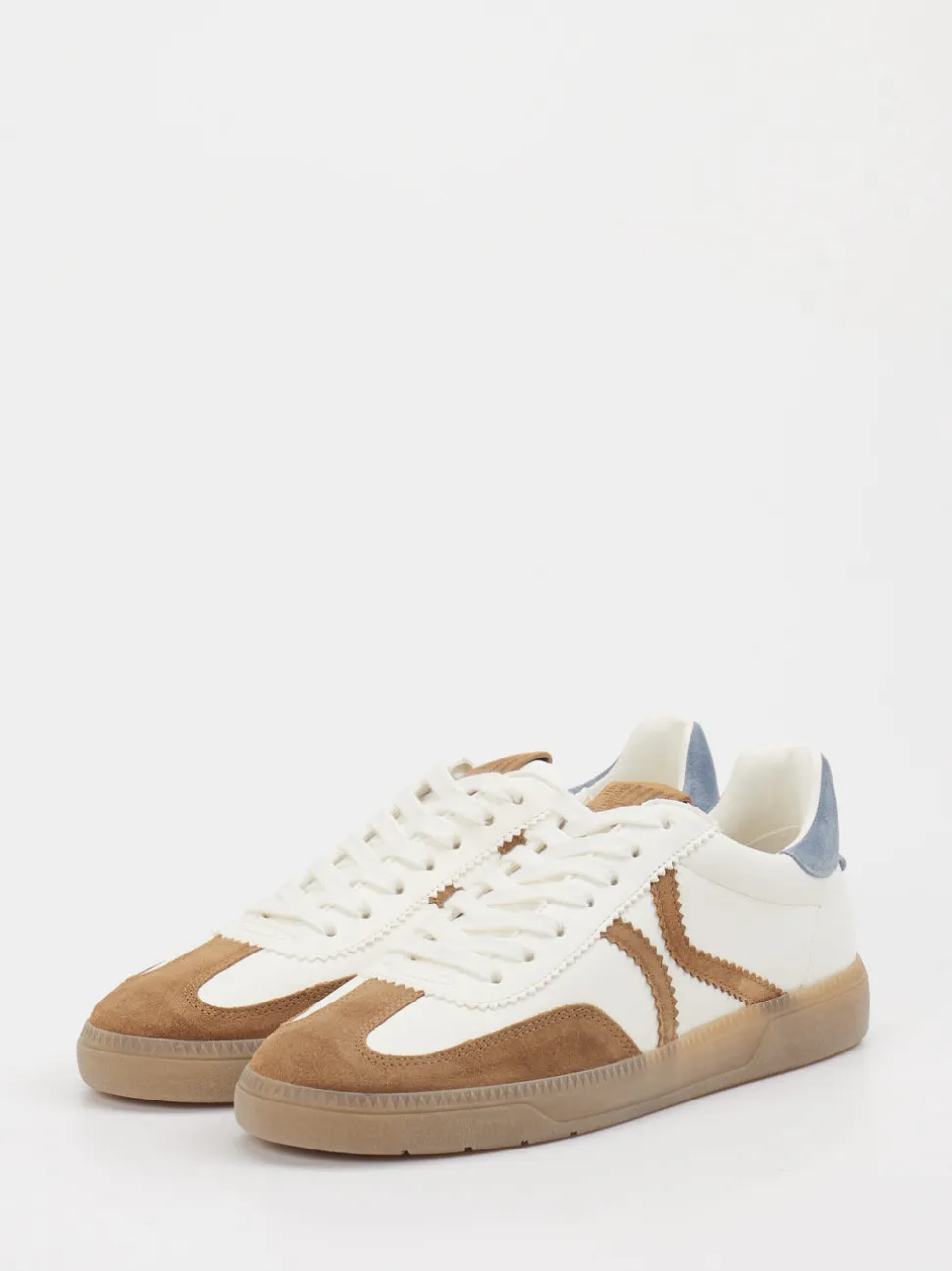Kennel & Schmenger – Sneaker aus Veloursleder Offwhite