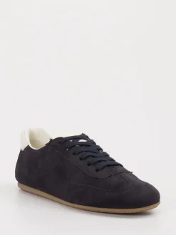 Kennel & Schmenger – Sneaker aus Veloursleder Dunkelblau