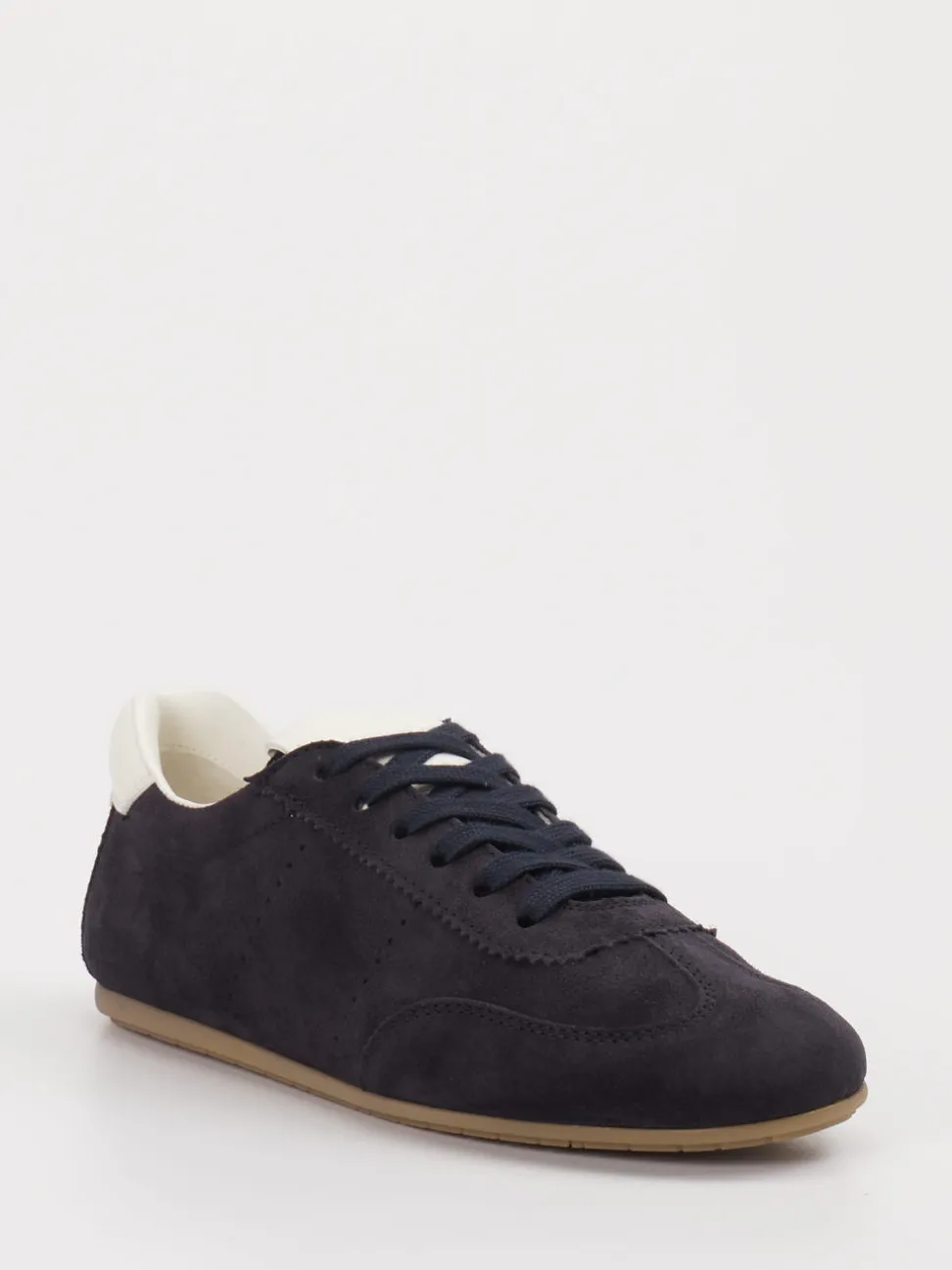 Kennel & Schmenger – Sneaker aus Veloursleder Dunkelblau