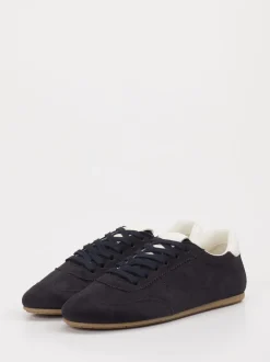 Kennel & Schmenger – Sneaker aus Veloursleder Dunkelblau