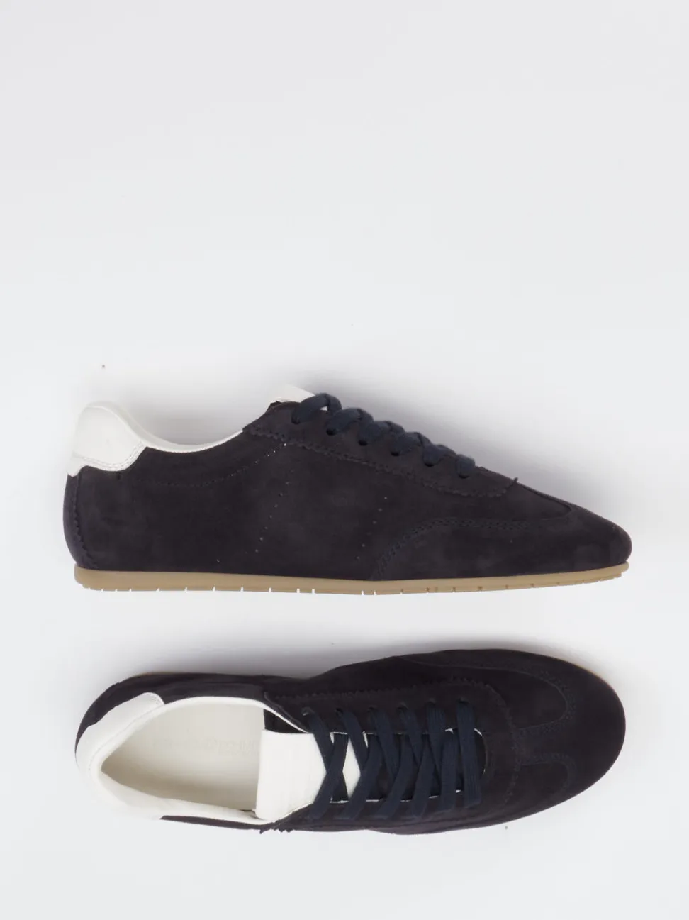 Kennel & Schmenger – Sneaker aus Veloursleder Dunkelblau