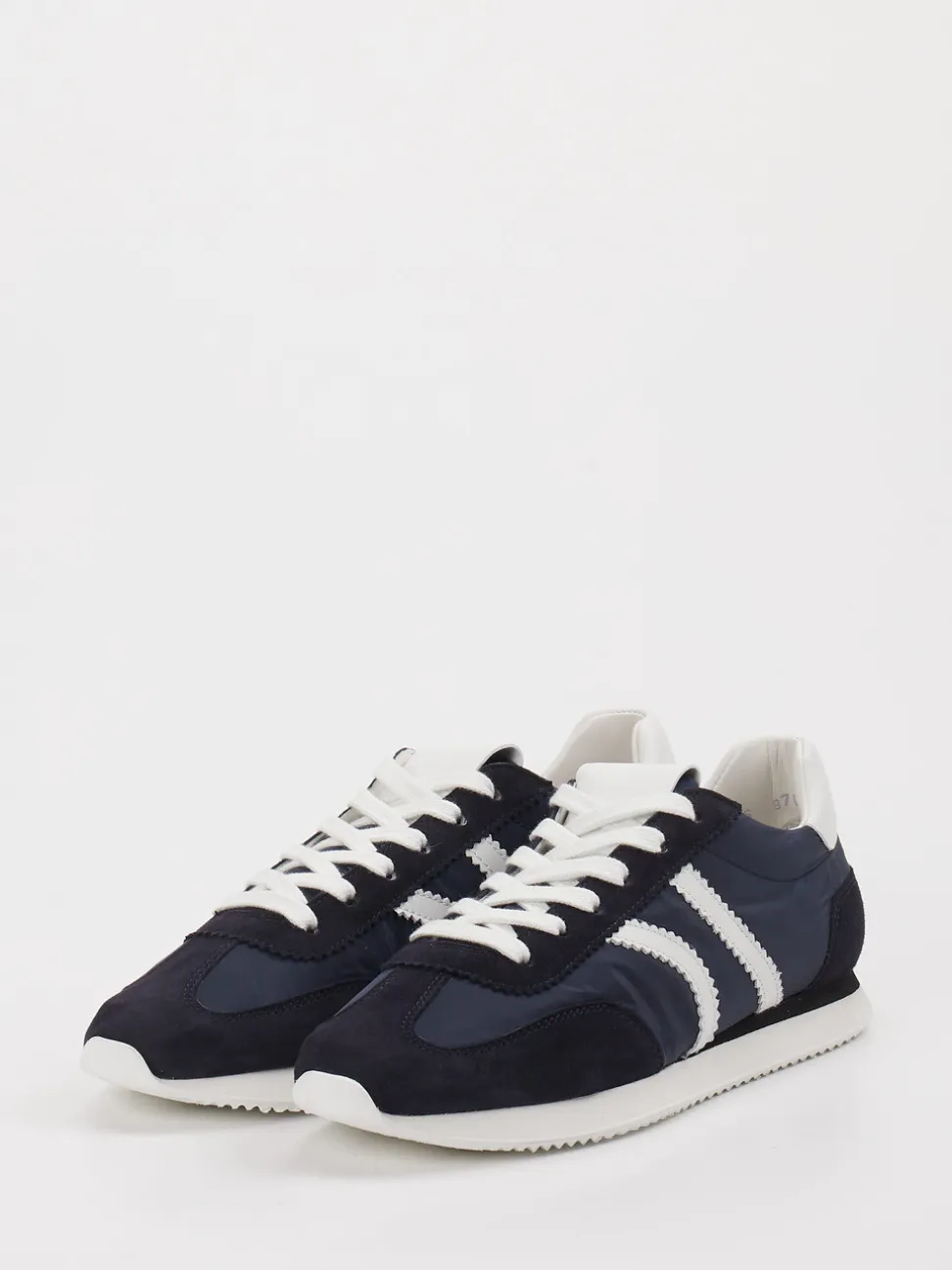 Kennel & Schmenger – Sneaker aus Velour/Textil Dunkelblau