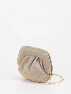 Konstantin Starke – Abendtasche aus Leder goldfarben