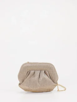 Konstantin Starke – Abendtasche aus Leder goldfarben