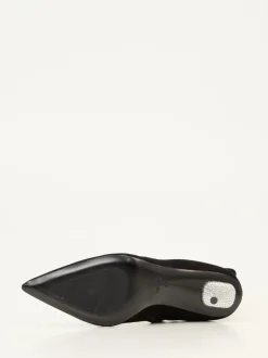 Konstantin Starke – Ankle Boots aus Veloursleder Schwarz