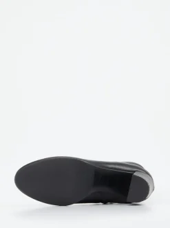 Konstantin Starke – Ankle Boots aus Lammleder schwarz