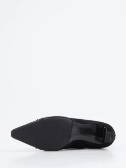 Konstantin Starke – Ankle Boots aus Veloursleder Schwarz