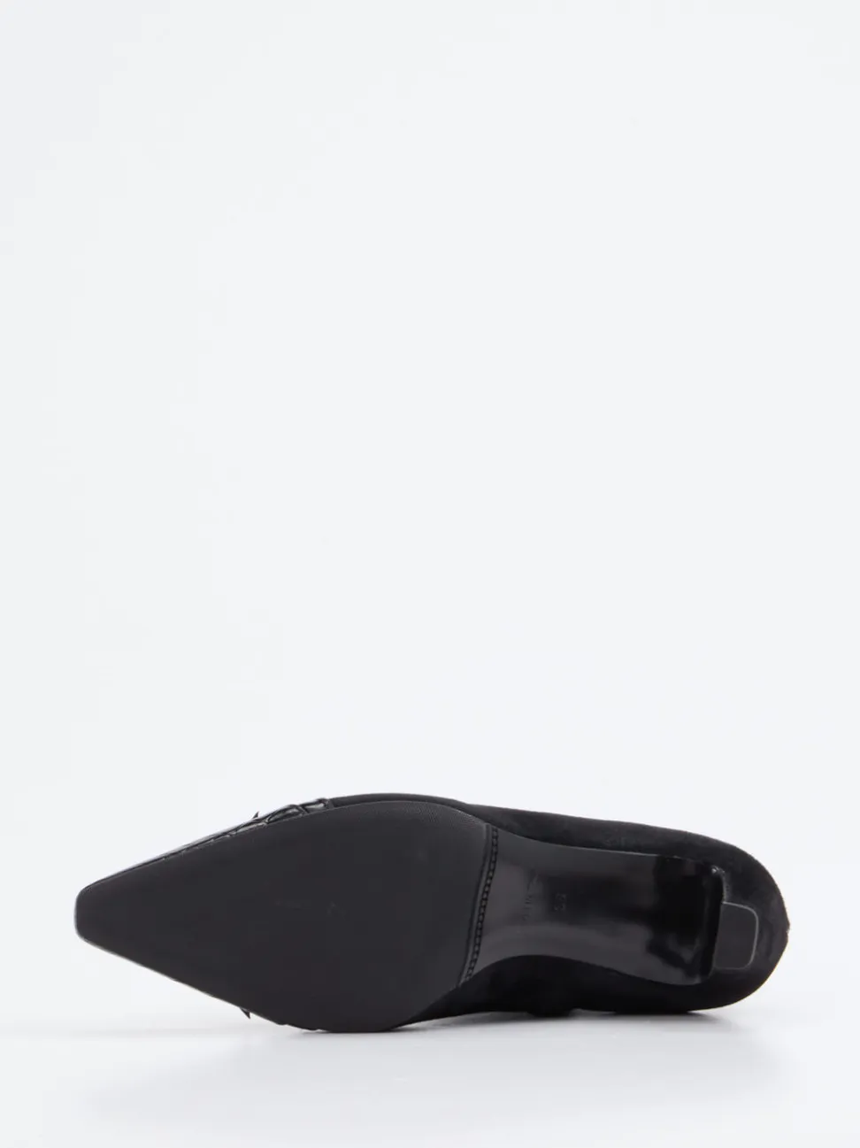 Konstantin Starke – Ankle Boots aus Veloursleder Schwarz