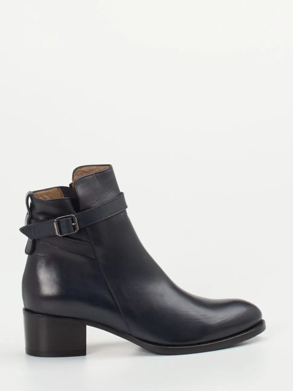 Konstantin Starke – Ankle Boots aus Kalbleder Blau