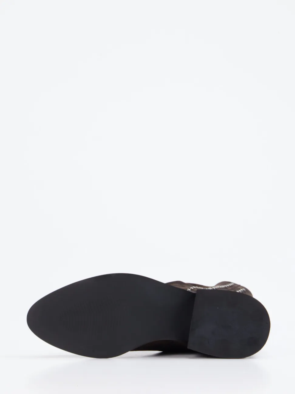 Konstantin Starke – Ankle Boots aus Veloursleder braun