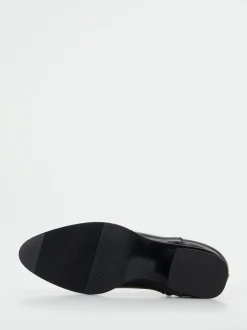 Konstantin Starke – Ankle Boots aus Lammleder Schwarz