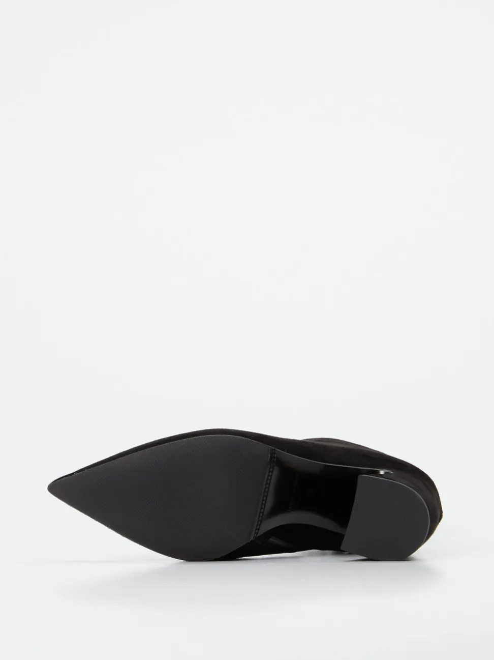 Konstantin Starke – Ankle Boots aus Veloursleder Schwarz