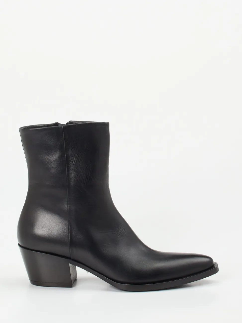 Konstantin Starke – Ankle Boots aus Kalbleder Schwarz