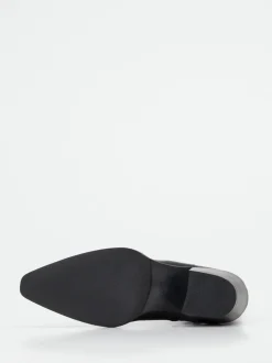 Konstantin Starke – Ankle Boots aus Kalbleder Schwarz