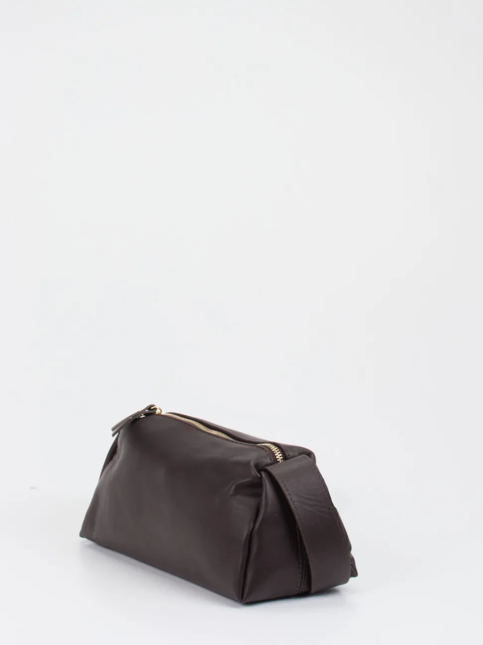 Konstantin Starke – Baguette Bag aus Lammleder Dunkelbraun