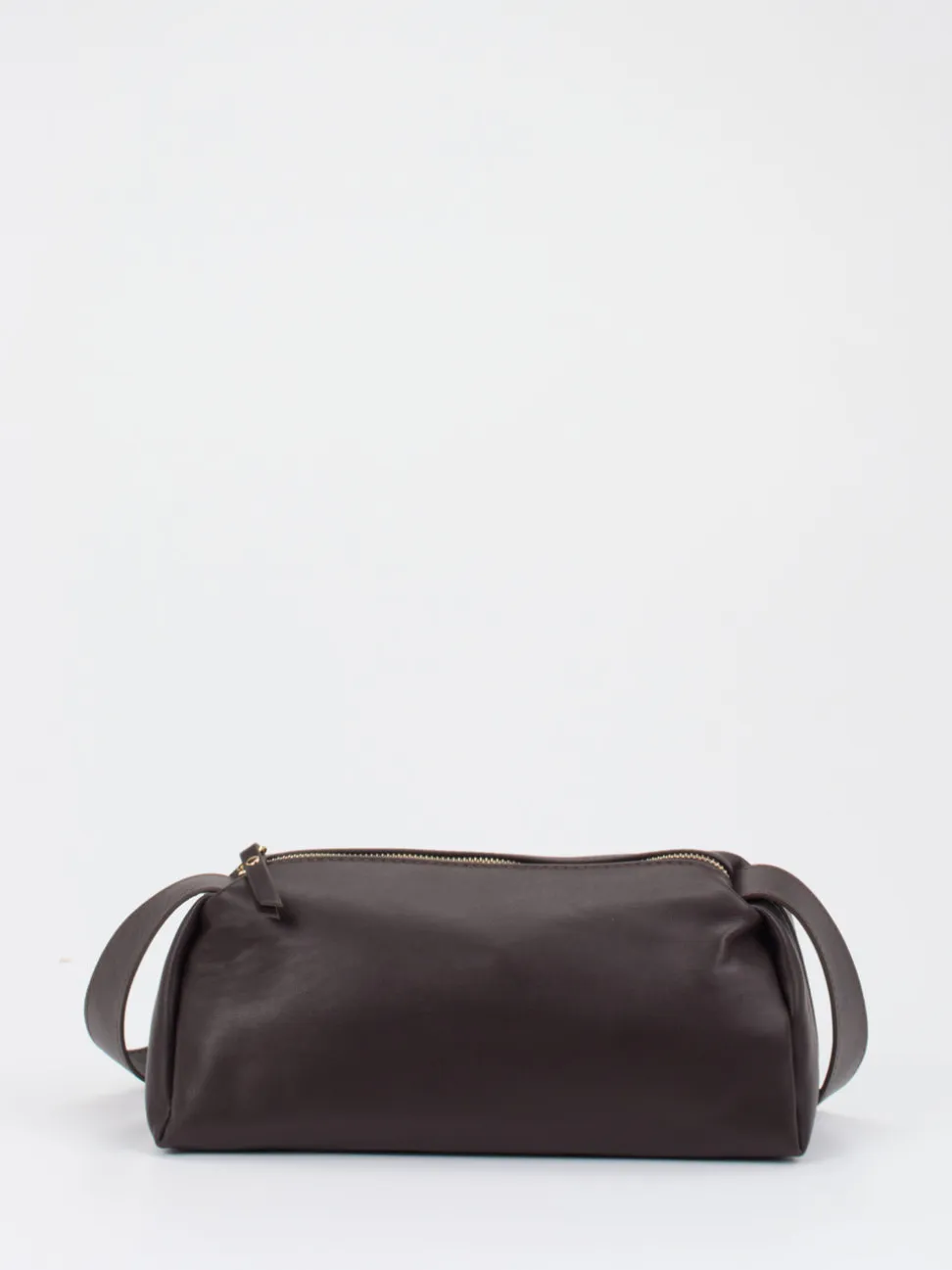 Konstantin Starke – Baguette Bag aus Lammleder Dunkelbraun