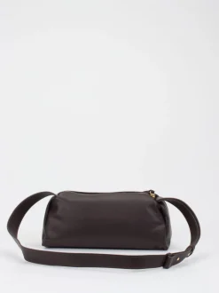 Konstantin Starke – Baguette Bag aus Lammleder Dunkelbraun