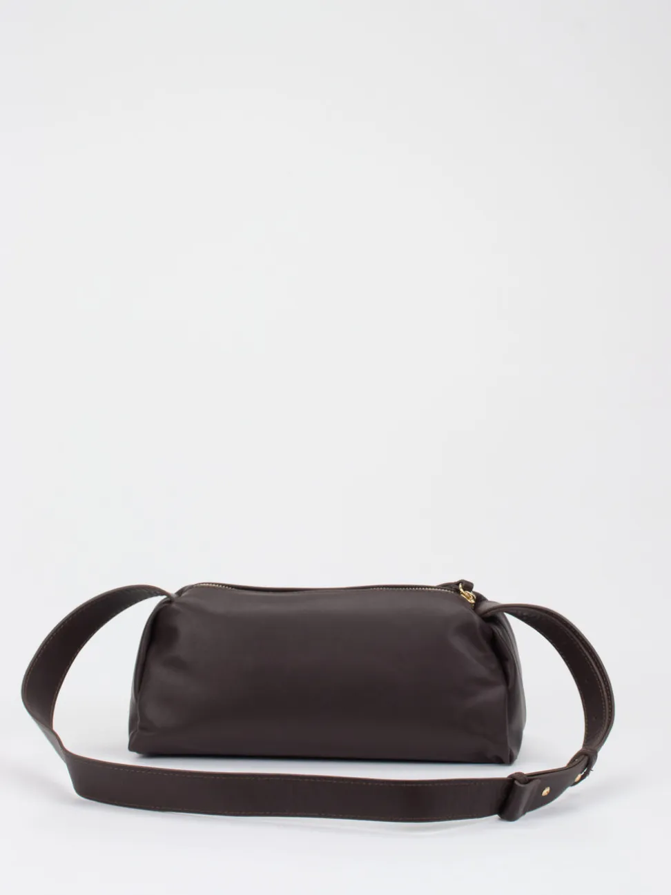 Konstantin Starke – Baguette Bag aus Lammleder Dunkelbraun
