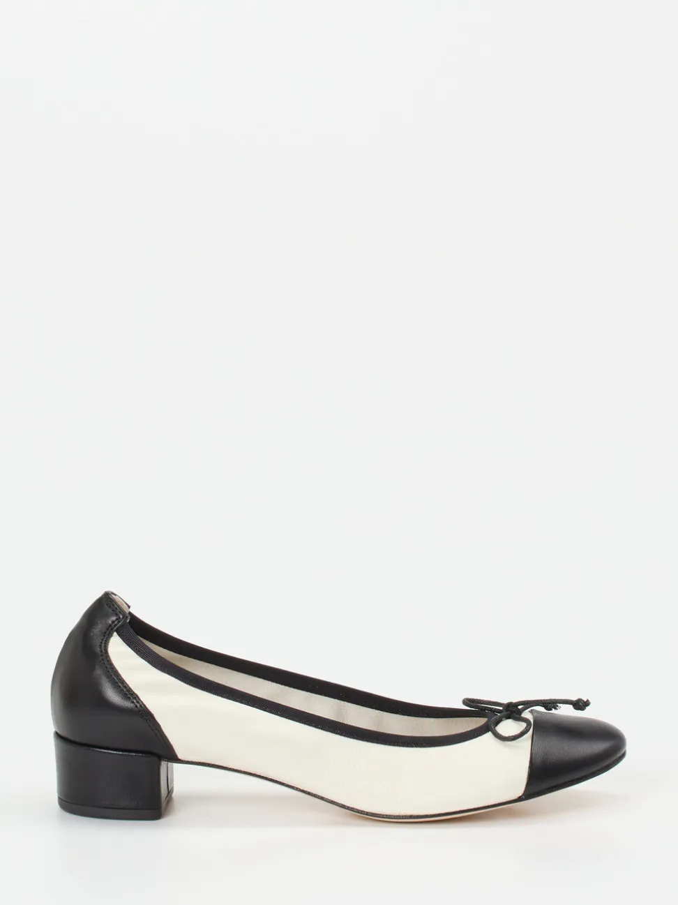 Konstantin Starke – Ballerina-Pumps aus Lammleder Offwhite