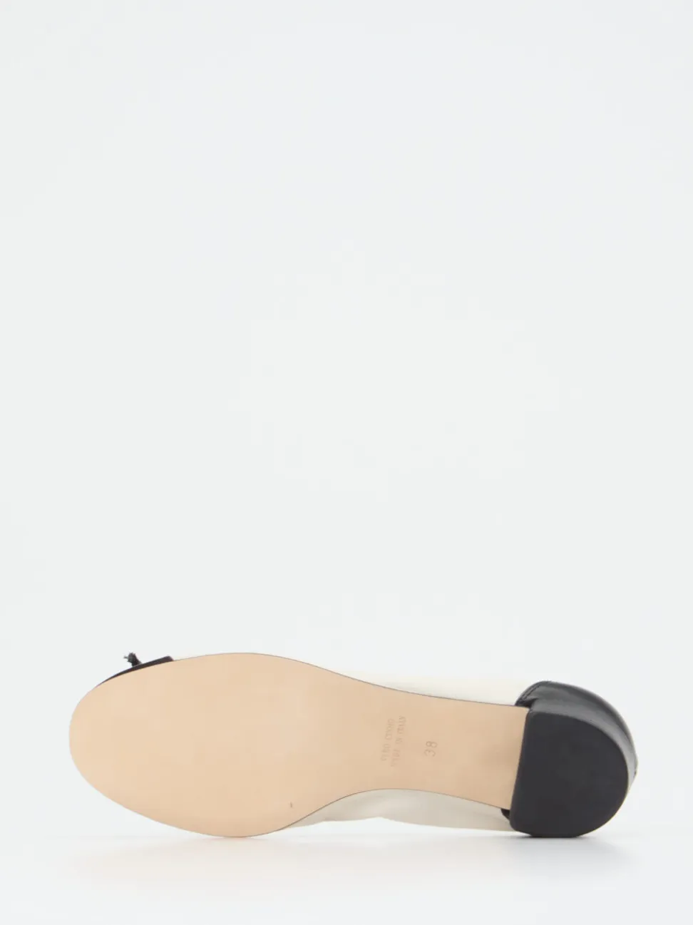 Konstantin Starke – Ballerina-Pumps aus Lammleder Offwhite