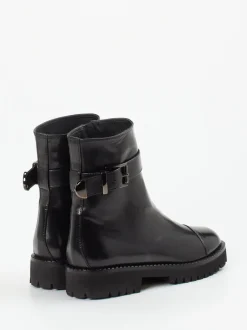 Konstantin Starke – Biker Boots aus Lammleder Schwarz