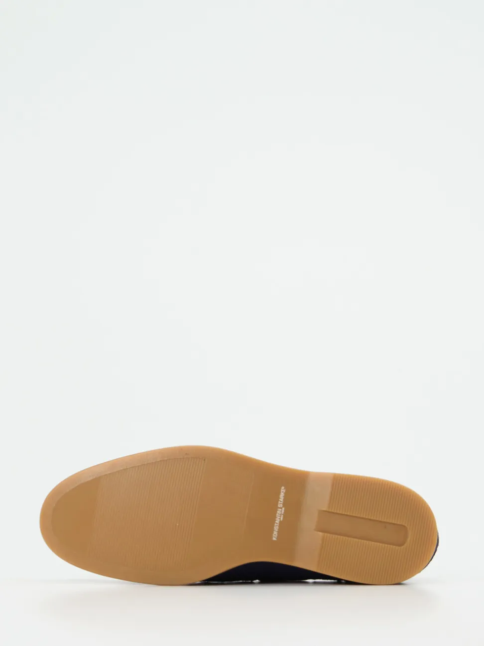 Konstantin Starke – Bootsschuhe aus Veloursleder marineblau