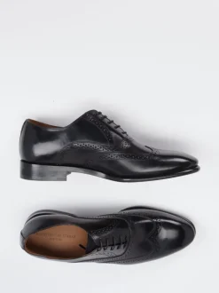Konstantin Starke – Brogue Oxford aus Kalbleder schwarz