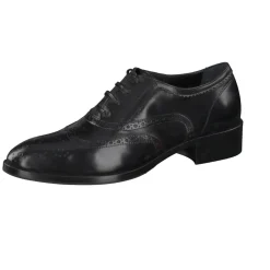 Konstantin Starke – Brogues aus Lammleder Schwarz