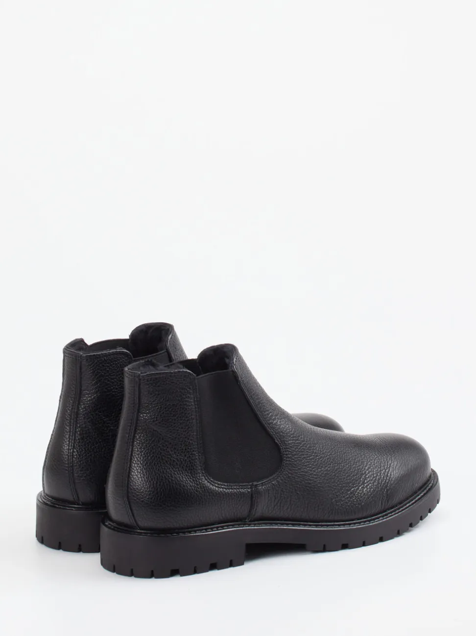 Konstantin Starke – Chelsea Boots aus Kalbleder schwarz