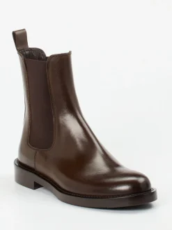 Konstantin Starke – Chelsea Boots aus Kalbleder Dunkelbraun